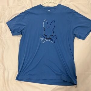 Psycho Bunny Blue Short Sleeve Size 8 Tshirt
